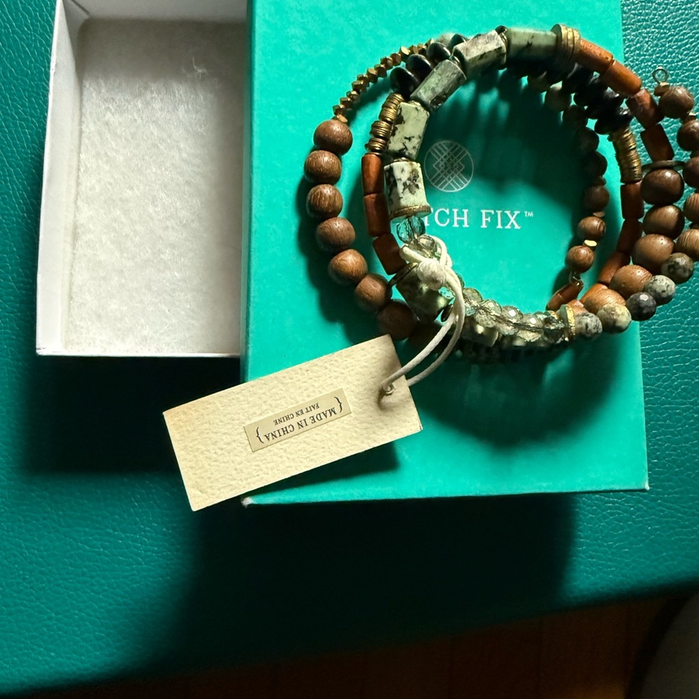 Boho Beaded Bracelet Set
